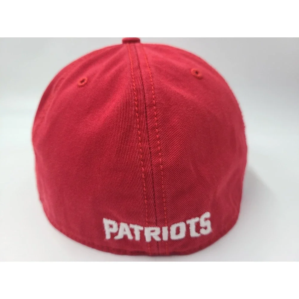 New England Patriots 47 Brand Franchise‎ Fitted XXL Hat Cap 2XL NFL Football Red